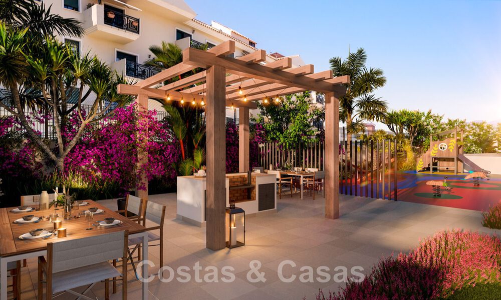 Apartamentos nuevos y modernos a poca distancia de la playa en el centro de Estepona, Costa del Sol 43938