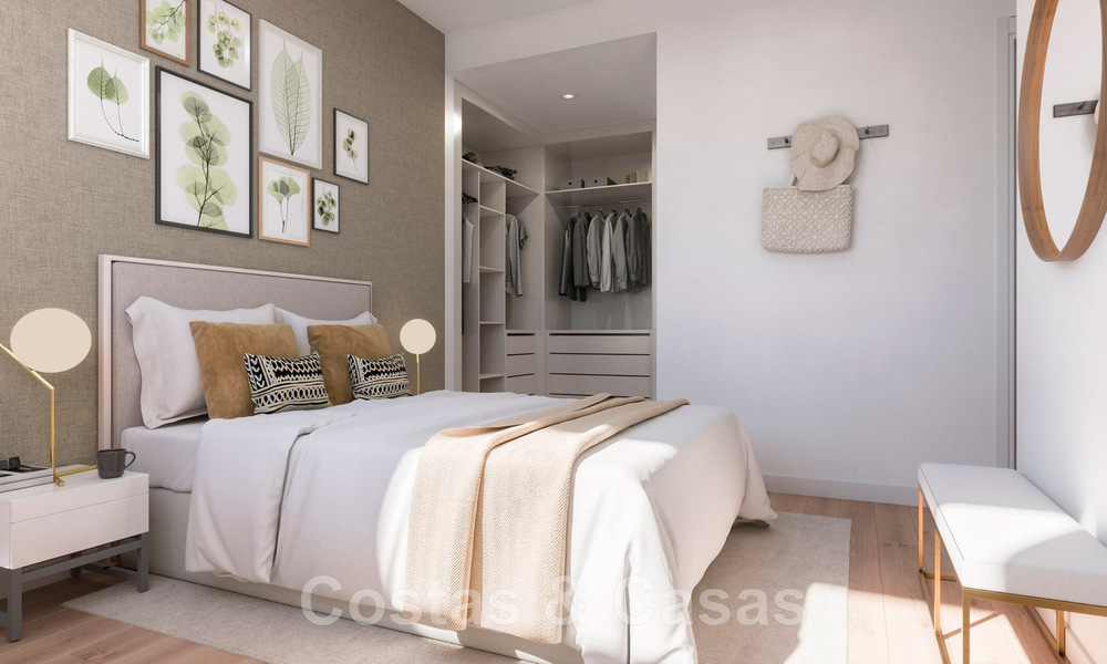 Apartamentos nuevos y modernos a poca distancia de la playa en el centro de Estepona, Costa del Sol 43943