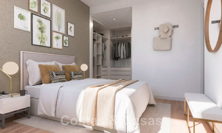 Apartamentos nuevos y modernos a poca distancia de la playa en el centro de Estepona, Costa del Sol 43943 