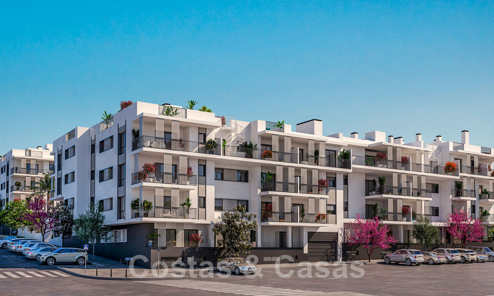Apartamentos nuevos y modernos a poca distancia de la playa en el centro de Estepona, Costa del Sol 43944