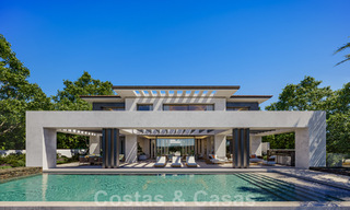 Villa de lujo de arquitectura contemporánea en venta a poca distancia del Club de Golf La Quinta en Benahavis - Marbella 45766 