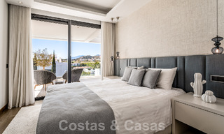 Moderna villa de lujo en venta en urbanización cerrada del valle del golf de Nueva Andalucia, Marbella 53502 