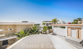 Nueva villa de lujo en venta, en primera línea de Los Flamingos Golf en Marbella - Benahavis 52799 