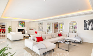 Villa mediterránea de lujo en venta con 6 dormitorios en un entorno privilegiado de golf en el valle de Nueva Andalucia, Marbella 53190 