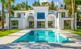 Villa mediterránea de lujo en venta con un toque modernista en Benahavis - Marbella 53110 