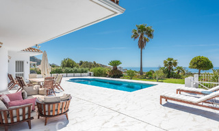 Villa de lujo en venta con amplias vistas al mar en las colinas de Mijas, Costa del Sol 54678 
