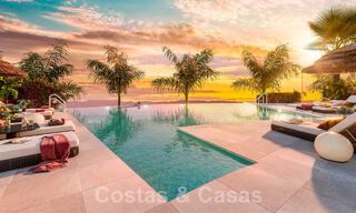 Nuevo proyecto de adosados en venta a un paso del Club de Golf en Mijas Costa, Costa del Sol 55618 