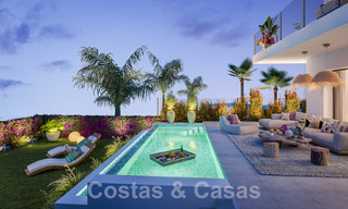 Nuevo proyecto de adosados en venta a un paso del Club de Golf en Mijas Costa, Costa del Sol 55619 