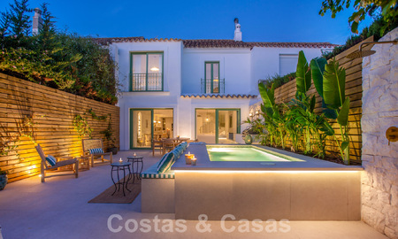 Preciosa casa adosada reformada en venta a un paso de la playa y de todos los servicios en San Pedro, Marbella 57898