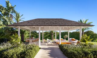 Nueva villa de lujo con piscina infinita y vistas panorámicas al mar en venta sobre plano, en un resort de golf de 5 estrellas en la Costa del Sol 57861 