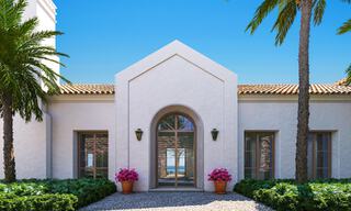 Nueva, mediterránea villa de lujo en venta con vistas panorámicas al golf y al mar en un resort de golf de 5 estrellas en la Costa del Sol 57785 