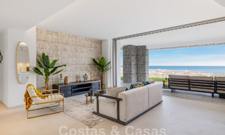 Apartamento nuevo con jardín y concepto innovador en venta en un gran complejo de naturaleza y golf en Marbella - Benahavis 58309 