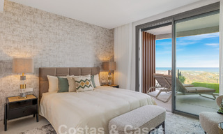 Apartamento nuevo con jardín y concepto innovador en venta en un gran complejo de naturaleza y golf en Marbella - Benahavis 58315 