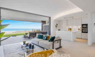 Apartamento nuevo con jardín y concepto innovador en venta en un gran complejo de naturaleza y golf en Marbella - Benahavis 58316 