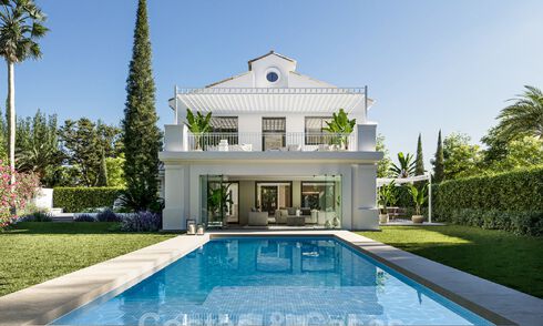 Villa mediterránea de lujo en venta en el corazón de Nueva Andalucía, Marbella 57894