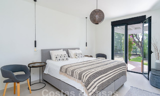 Villa de lujo andaluza con encanto atemporal en venta en primera línea de golf en Benahavis - Marbella 58845 