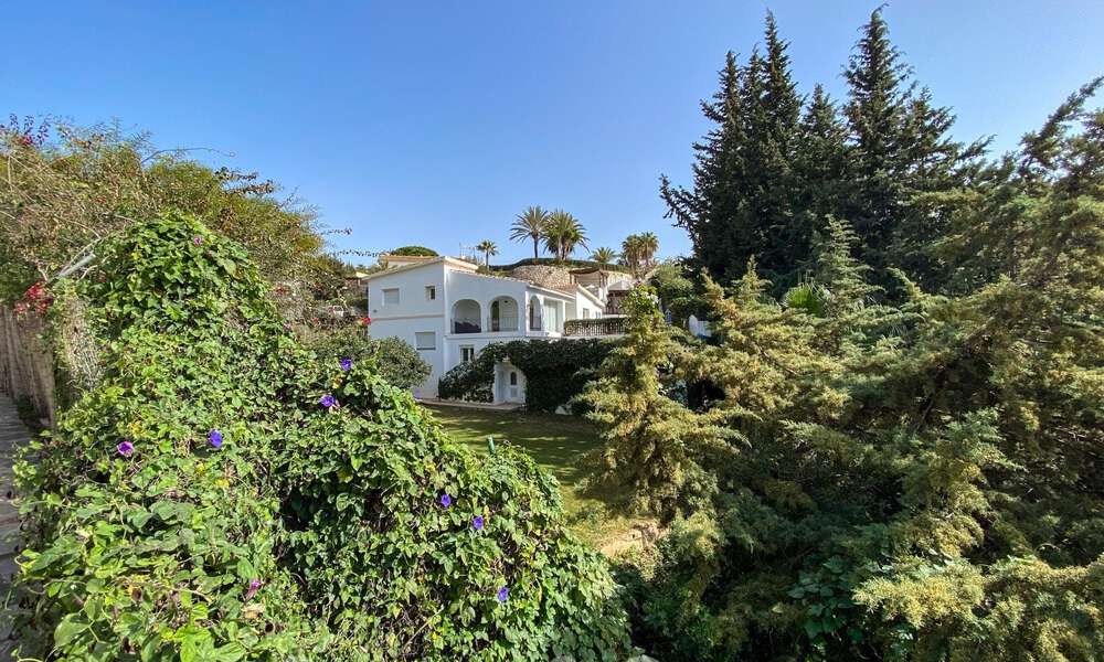 Villa en venta con gran jardín cerca de servicios en Marbella Este 58913