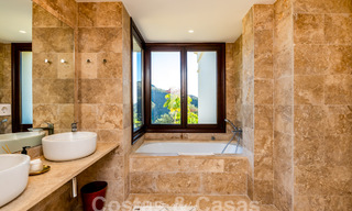 Majestuosa villa de lujo de estilo mediterráneo en venta con impresionantes vistas panorámicas al mar en Marbella - Benahavis 59851 