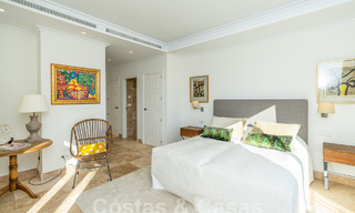 Majestuosa villa de lujo de estilo mediterráneo en venta con impresionantes vistas panorámicas al mar en Marbella - Benahavis 59854 