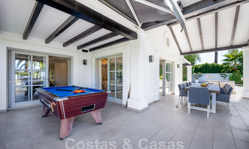 Villa de lujo de estilo contemporáneo andaluz en venta en un entorno de golf en Nueva Andalucia, Marbella 59947