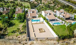 Encantadora casa familiar en venta con vistas al golf y al paisaje de montaña en Benahavis – Marbella 62078 