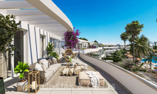 Nueva promoción de apartamentos con vistas al mar en venta, junto a un campo de golf cerca de Sotogrande, Costa del Sol 62029 