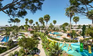 Nueva promoción de apartamentos con vistas al mar en venta, junto a un campo de golf cerca de Sotogrande, Costa del Sol 62035 