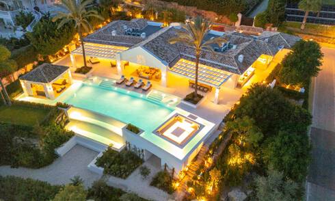 Sofisticada villa de lujo con vistas panorámicas al mar en venta en Nueva Andalucia, Marbella 62762