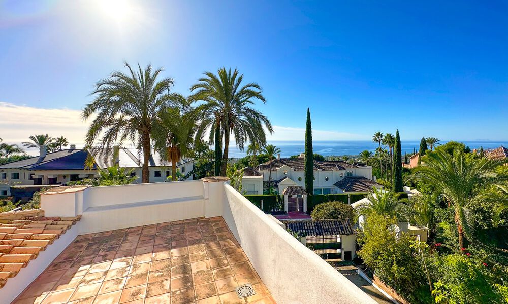 Villa de lujo andaluza en venta en la exclusiva zona residencial de Sierra Blanca en la Milla de Oro de Marbella 63107