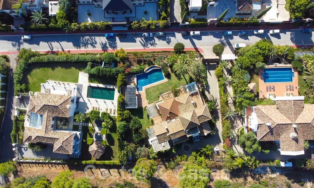 Villa de lujo andaluza en venta en la exclusiva zona residencial de Sierra Blanca en la Milla de Oro de Marbella 63110