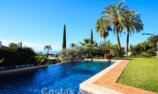 Villa de lujo andaluza en venta en la exclusiva zona residencial de Sierra Blanca en la Milla de Oro de Marbella 63112 