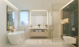 Nuevo proyecto de apartamentos modernos en venta, en un privilegiado resort de golf en las colinas de Marbella - Benahavis 63785 