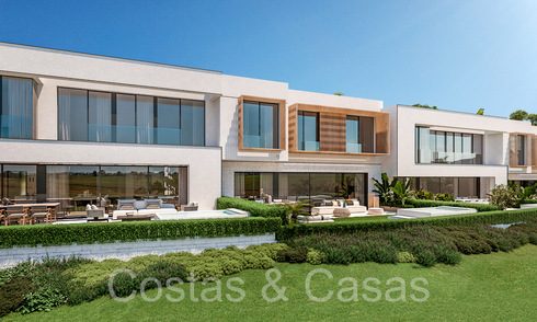 Nuevo proyecto con modernas casas de lujo en venta junto al campo de golf en Mijas, Costa del Sol 64606
