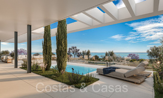 Casas nuevas y modernistas en venta directamente en el campo de golf en el este de Marbella 64774 