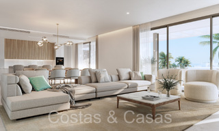 Casas nuevas y modernistas en venta directamente en el campo de golf en el este de Marbella 64778 