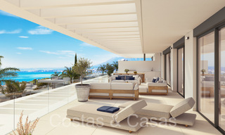 Casas nuevas y modernistas en venta directamente en el campo de golf en el este de Marbella 64779 