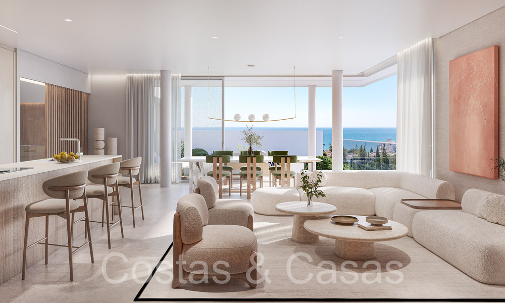 ¡Última villa! Villa de nueva construcción energéticamente eficiente en venta con vistas al mar a las afueras del centro de Estepona 64801