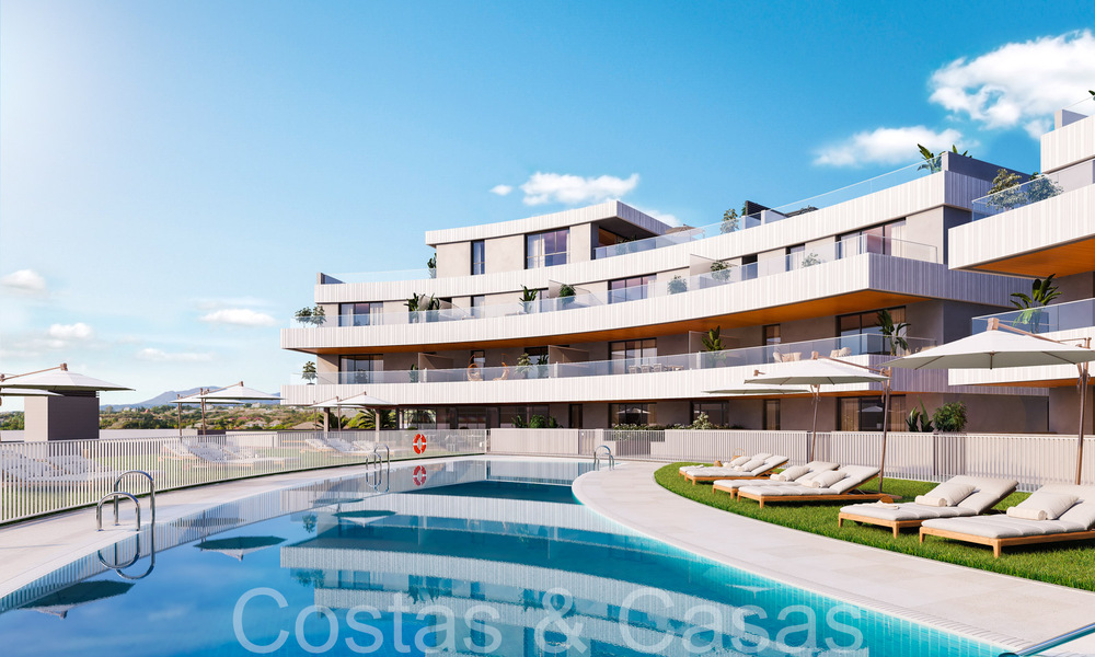 Innovadores apartamentos de obra nueva en venta en la Nueva Milla de Oro entre Marbella y Estepona 64805
