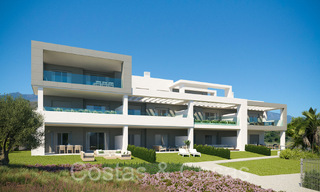Apartamentos ecológicos de nueva construcción en venta en la Nueva Milla de Oro entre Marbella y Estepona 64871 