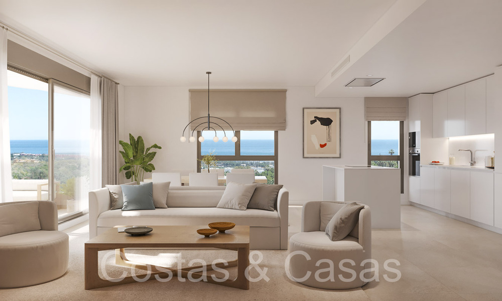 Exclusivo proyecto de obra nueva de apartamentos en venta en la Nueva Milla de Oro entre Marbella y Estepona 64884