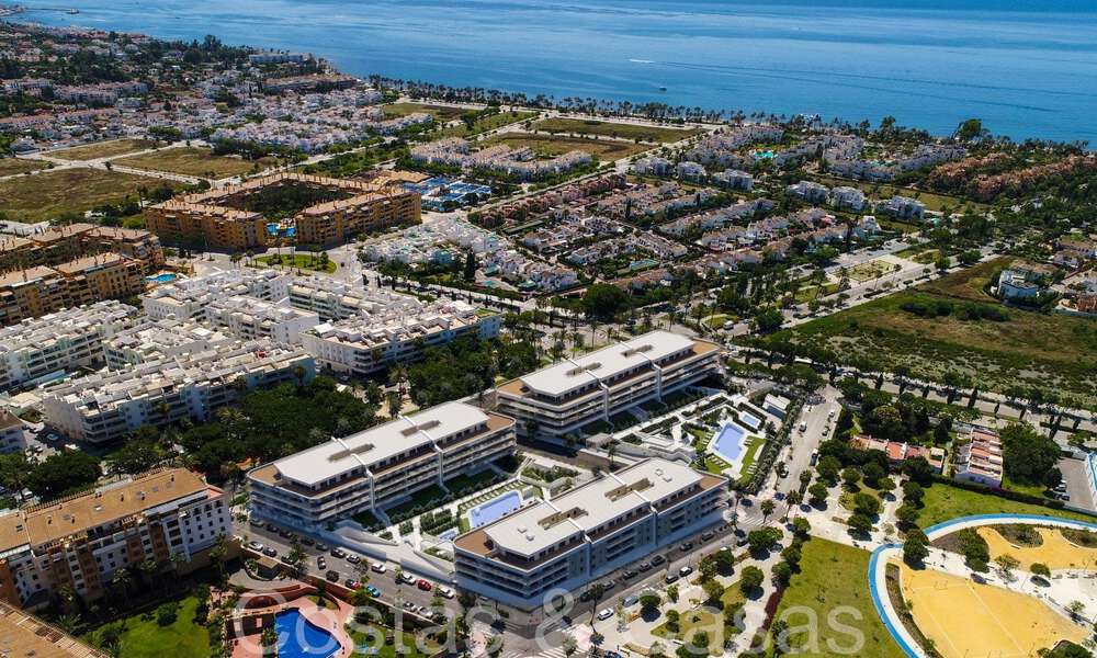 Modernos apartamentos nuevos en venta a un paso del centro y de la playa en San Pedro Playa, Marbella 64912