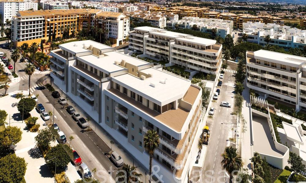 Modernos apartamentos nuevos en venta a un paso del centro y de la playa en San Pedro Playa, Marbella 64913