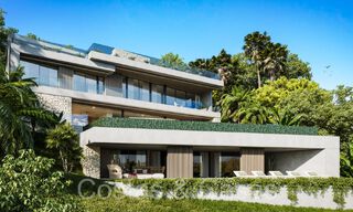 Terreno edificable + proyecto exclusivo de villa en venta junto al campo de golf en Nueva Andalucía, Marbella 64956 