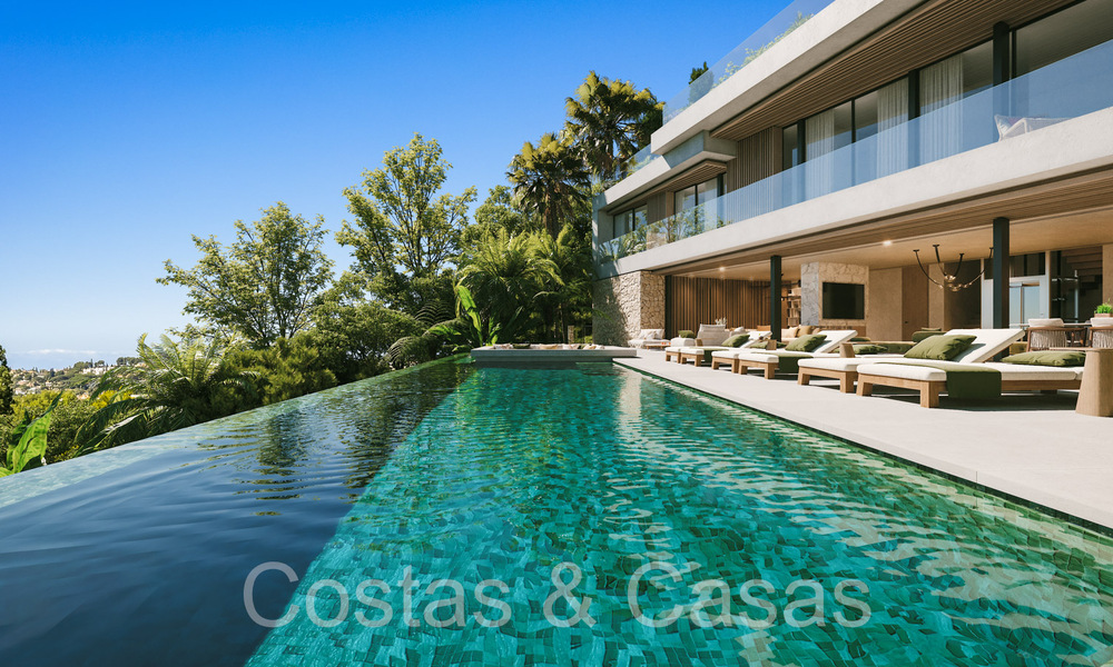 Terreno edificable + proyecto exclusivo de villa en venta junto al campo de golf en Nueva Andalucía, Marbella 64958