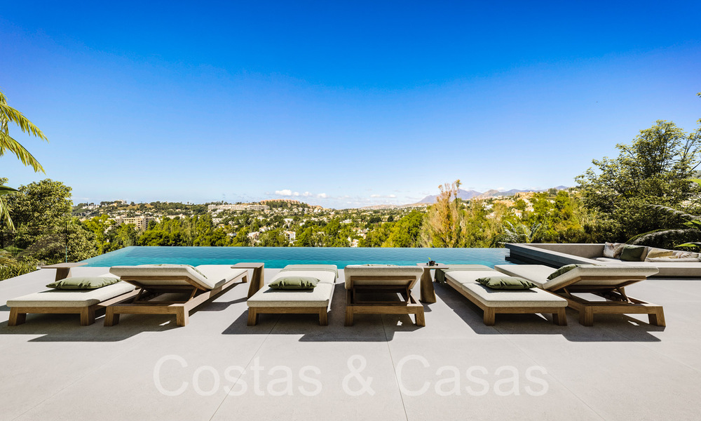 Terreno edificable + proyecto exclusivo de villa en venta junto al campo de golf en Nueva Andalucía, Marbella 64961