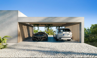 Terreno edificable + prestigioso proyecto de villa en venta junto al campo de golf en Nueva Andalucía, Marbella 64969 
