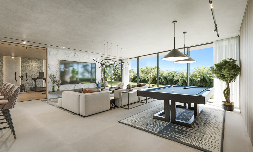 Terreno edificable + prestigioso proyecto de villa en venta junto al campo de golf en Nueva Andalucía, Marbella 64975