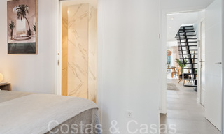 Casa adosada recientemente renovada en un complejo cerrado en venta, junto al campo de golf en Nueva Andalucía, Marbella 65217 