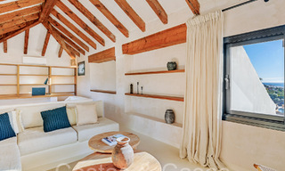 Finca de lujo andaluza con alojamiento de invitados y sublimes vistas al mar en venta en las colinas de Estepona 65090 
