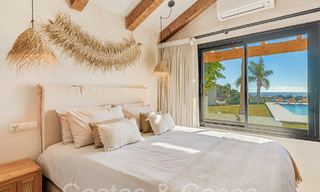 Finca de lujo andaluza con alojamiento de invitados y sublimes vistas al mar en venta en las colinas de Estepona 65096 